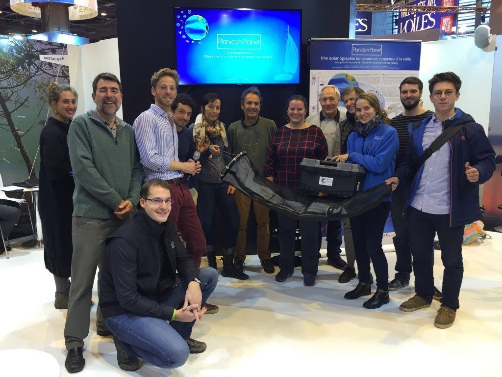 Plankton Planet was at the Paris Boat Show 2015